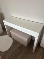 Ikea Malm Kaptafel - Wit, Huis en Inrichting, Badkamer | Badkamermeubels, Ophalen, 100 tot 150 cm, Overige typen, Zo goed als nieuw