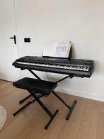 Casio WK-1600 Keyboard met statief - Goede staat!, Muziek en Instrumenten, Keyboards, Ophalen, Casio, Gebruikt, Overige aantallen
