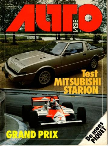 Autovisie test Mitsubishi Starion EX Juni 1982 beschikbaar voor biedingen
