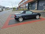 MG F 1.8 I 1999 Zwart . Met nieuwe APK, Auto's, MG, Achterwielaandrijving, Beige, 4 cilinders, Cabriolet