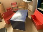 Speeltafel met bankjes met klep met bergruimte, Kinderen en Baby's, Kinderkamer | Tafels en Stoelen, Ophalen, Zo goed als nieuw