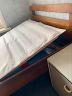 Verstelbaar houten bed met wielen ( 210*95 ), Huis en Inrichting, Ophalen, Verstelbaar, 90 cm, Eenpersoons