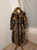 Prachtige lange bontjas, Kleding | Dames, Jassen | Winter, Ophalen of Verzenden, Zo goed als nieuw, Maat 38/40 (M), Bruin