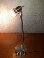 Bureau/Leeslampje vintage jaren 80 mooi chroom handig lampje, Ophalen of Verzenden, Gebruikt, Metaal, Vintage