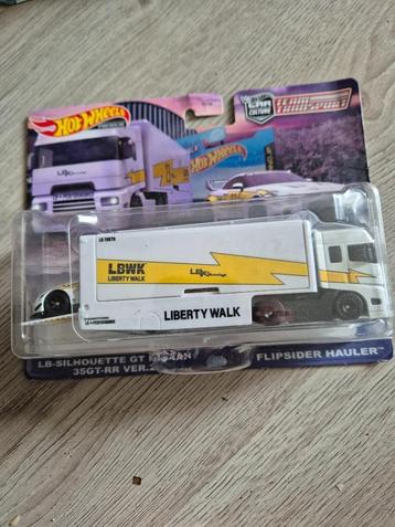 Hot Wheels Team Transport LB-Silhouette GT Nissan 35GT-RR Li beschikbaar voor biedingen