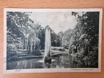 Zeist, 192?, 't Walkartpark bij den Vijver beschikbaar voor biedingen