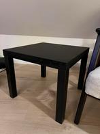 IKEA Lack Zwart Tafeltje, Gebruikt, Vierkant, 55 tot 75 cm, Hout