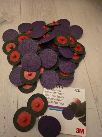 78 stuks 3M Cubitron slijpschijven 50mm en 76mm beschikbaar voor biedingen