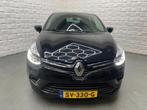 Renault Clio 1.2 TCe Intens AUTOMAAT KEYLESS CAMERA NAP, Gebruikt, Leder en Stof, Zwart, Origineel Nederlands
