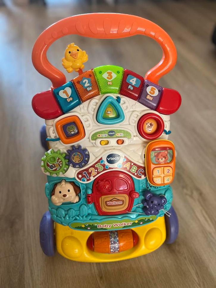 Vtech Loopwagen - Zo Goed Als Nieuw!, Kinderen en Baby's, Speelgoed | Babyspeelgoed, Zo goed als nieuw, Overige typen, Met licht