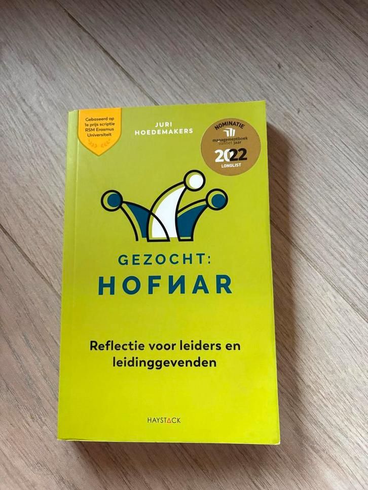 Boek Hofnar - Reflectie voor Leiders, Boeken, Advies, Hulp en Training, Gelezen, Ophalen of Verzenden