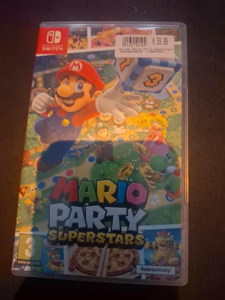 Mario Party Superstars - Nintendo Switch, Spelcomputers en Games, Games | Nintendo Switch, Zo goed als nieuw, Platform, 3 spelers of meer
