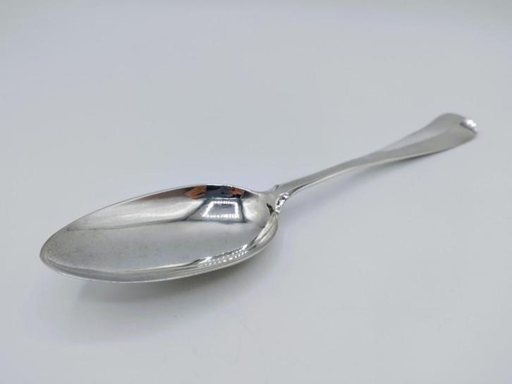 Zilveren lepel, L.J. Leendertsen, Middelburg, 1791, Antiek en Kunst, Antiek | Goud en Zilver, Zilver, Verzenden