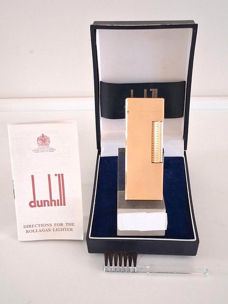 Dupont: Dunhill Aansteker(NIEUW) Met Een Edelsteen Tijgeroog, Verzamelen, Rookartikelen, Aanstekers en Luciferdoosjes, Nieuw, Aansteker
