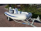 Grand 340 Rib luxe Incl Johnson Fourstroke Pega, Watersport en Boten, Rubberboten, Gebruikt, Benzine, Minder dan 70 pk, Overige merken