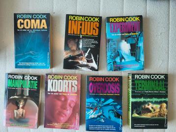 7 medische thrillers van Robin Cook voor maar 10 euro. beschikbaar voor biedingen