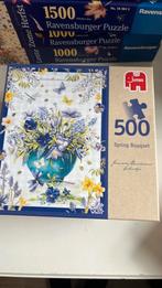Jumbo puzzel 500 st spring bouquet, Ophalen of Verzenden, 500 t/m 1500 stukjes, Zo goed als nieuw