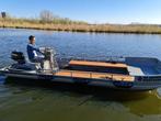 Robuuste aluminium/stalen boot 4,5m  2024 volledig vernieuwd, Watersport en Boten, Ophalen, Gebruikt, Tot 10 pk, Staal
