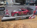 Red Ranger & 2009 Nissan GT-R (R35) power Rangers Jada 1:24, Hobby en Vrije tijd, Modelauto's | 1:24, Overige merken, Auto, .