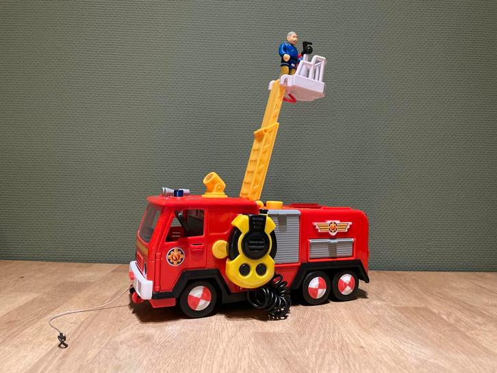 Brandweerman Sam: Neptunus & Commandant Staal, Kinderen en Baby's, Speelgoed | Speelgoedvoertuigen, Gebruikt, Ophalen