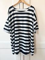 Top met zakjes zwart/wit gestreept, maat 3XL, Kleding | Dames, Tops, Zwart, Maat 46/48 (XL) of groter, Ophalen of Verzenden, Zo goed als nieuw