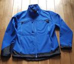 Mooie heren outdoor jas met fleece voering, cobalt blauw, Ophalen of Verzenden, Zo goed als nieuw, Overige maten, Blauw