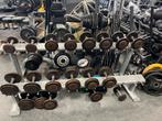 Rek met dumbells 4-16 kg dumbell set gewichten, Sport en Fitness, Fitnessmaterialen, Ophalen, Dumbbell, Gebruikt, Nvt