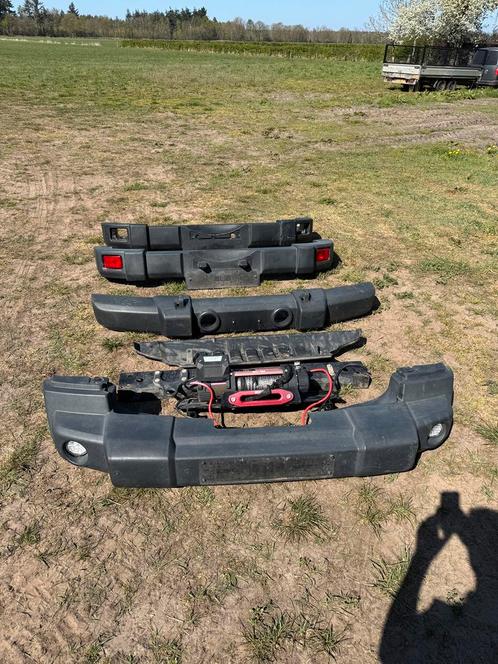 Jeep wrangler JK voor en achter bumpers, Auto-onderdelen, Carrosserie en Plaatwerk, Bumper, Jeep, Achter, Gebruikt, Ophalen