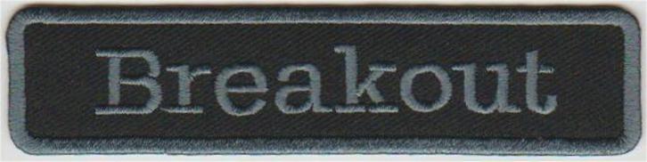 Harley Davidson Breakout stoffen opstrijk patch embleem #2, Motoren, Accessoires | Overige, Nieuw, Ophalen of Verzenden