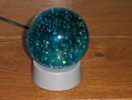 Uniek: Glazen kistallen bol met verlichting, Diversen, Kerst, Ophalen of Verzenden, Zo goed als nieuw