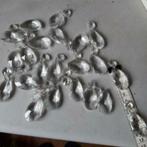 kroonluchteronderdelen  glas vintage A, Ophalen, Glas