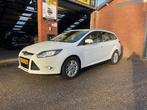 Ford Focus Wagon 1.0 EcoBoost Titanium, Navi, Trekhaak, Airc, Euro 5, Gebruikt, Wit, Origineel Nederlands