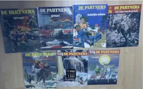 7 delen de Partners door Carry Brugman ,Dick Matena., Boeken, Stripboeken, Gelezen, Meerdere stripboeken, Ophalen of Verzenden