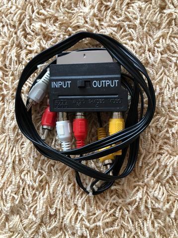 HDMI-, Scart-, Audiokabels en verbindingen. beschikbaar voor biedingen