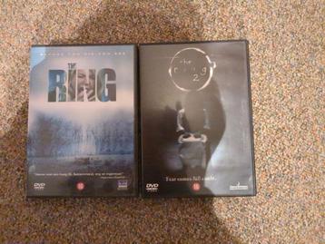 Dvd's films The Ring 1 & 2 beschikbaar voor biedingen