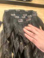 Clip-in Extensions Echt Haar - 60cm, 200g, Ophalen of Verzenden, Nieuw, Pruik of Haarverlenging