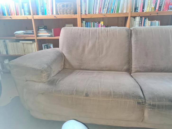 Comfortabele 2,5-zits bank - 230x100 cm, Huis en Inrichting, Banken | Bankstellen, Gebruikt, Rechte bank, Tweepersoons, 200 tot 250 cm