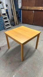Uitschuibare tafel, Huis en Inrichting, Tafels | Eettafels, Ophalen, Gebruikt, 50 tot 100 cm, Vijf personen of meer