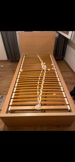 Bed, Ophalen of Verzenden, Eenpersoons, Hout, 200 cm