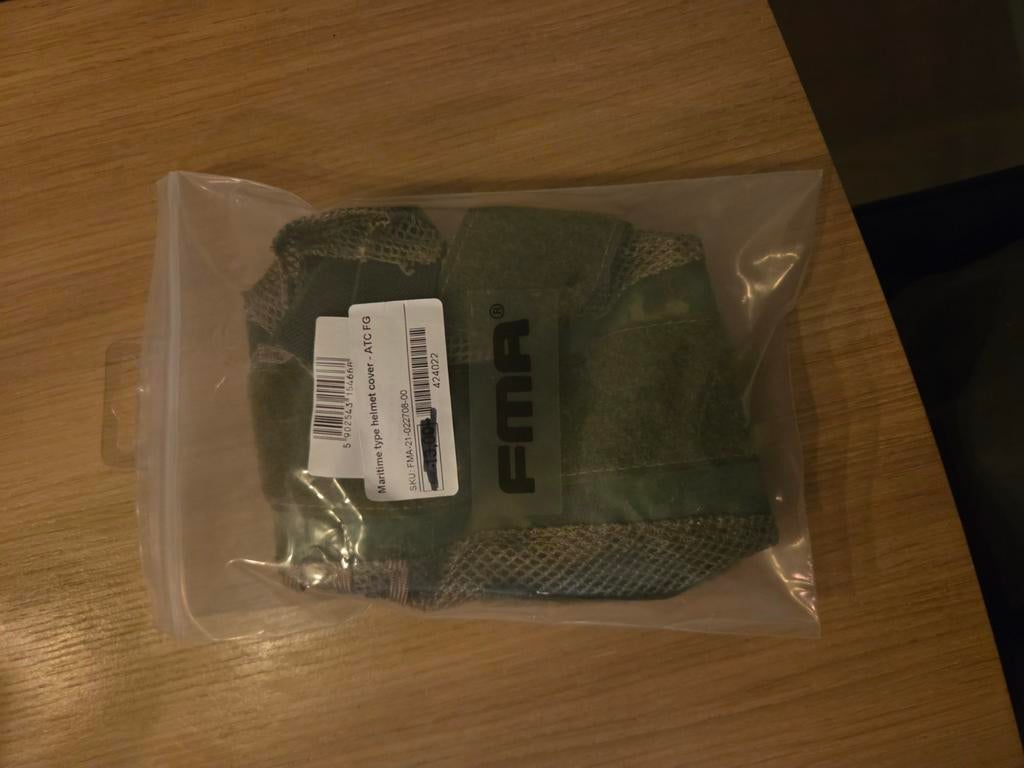 FMA maritime type helmet cover - ATC FG, Verzamelen, Ophalen of Verzenden, Landmacht, Nederland, Helm of Baret