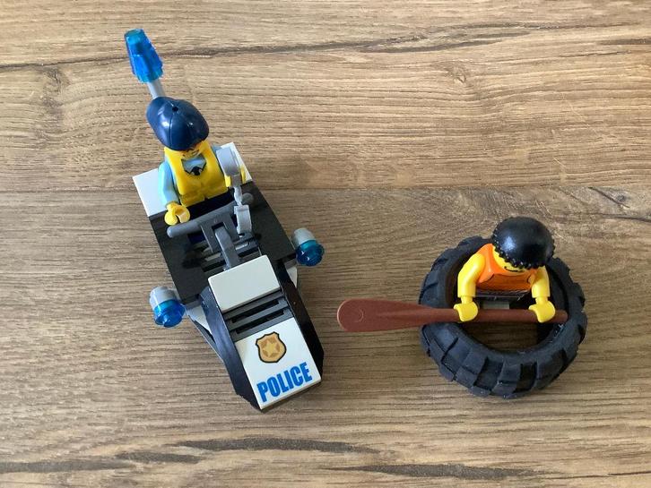 Lego City 60126 Band ontsnapping politie, Kinderen en Baby's, Speelgoed | Duplo en Lego, Gebruikt, Lego, Complete set, Ophalen of Verzenden