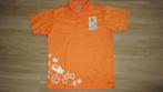 polo sportshirt heren oranje wereld jamboree maat L, Ophalen of Verzenden, Gedragen, Maat 52/54 (L), Oranje
