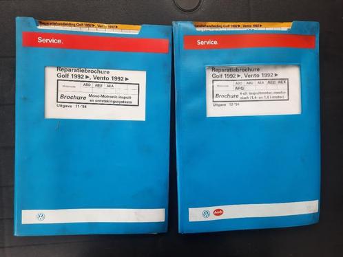 Werkplaatsboeken Vw Golf 3 Vento 1.4 + 1.6 motor ABD ABU AEA, Boeken, Auto's | Boeken, Gelezen, Volkswagen, Ophalen of Verzenden