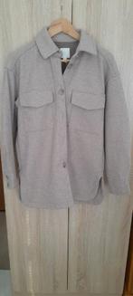 Leuke beige oversized h en m blouse jas mt xs, H&M, Ophalen of Verzenden, Zo goed als nieuw, Beige