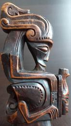 Houten Beeld – Toba Batak Medicijncontainer(Sumatra)Unicaat, Ophalen of Verzenden