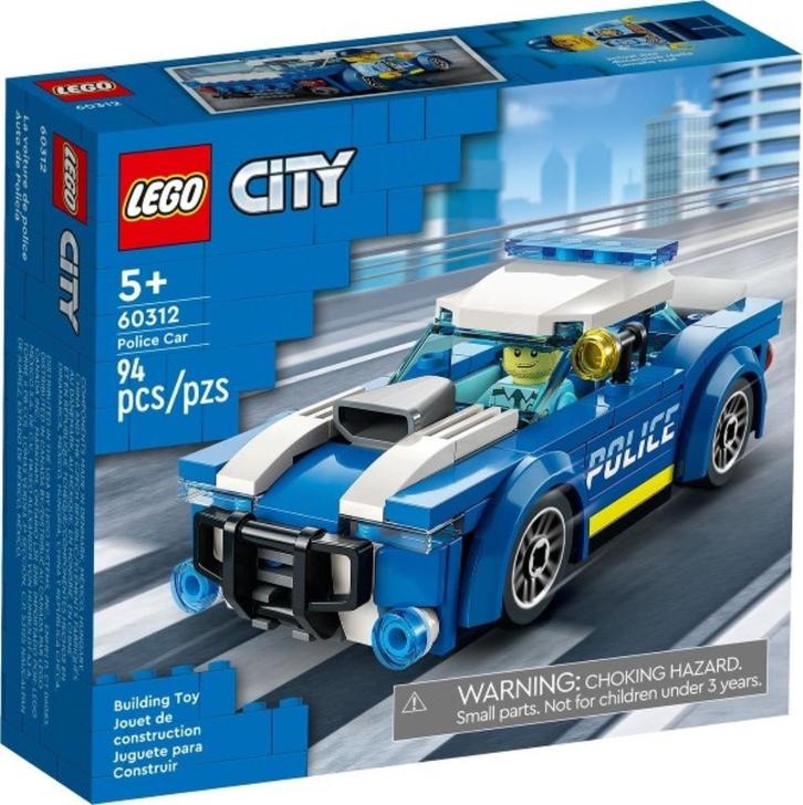 Lego Politiewagen - 60312, Kinderen en Baby's, Speelgoed | Duplo en Lego, Nieuw, Lego, Complete set, Ophalen of Verzenden