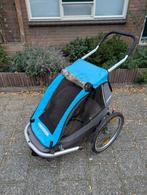 Croozer Kid for 1, Fietsen en Brommers, Fietsaccessoires | Aanhangers en Karren, Ophalen, Gebruikt, Kinderkar, Vering