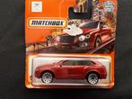 Matchbox Bentley Bantayga rood in biister op kaart, Ophalen of Verzenden, Nieuw, Auto