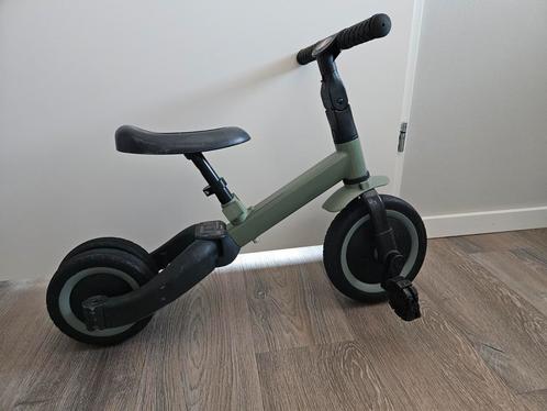 Topmark 4 in 1 fiets donkergroen, Kinderen en Baby's, Speelgoed | Buiten | Voertuigen en Loopfietsen, Zo goed als nieuw, Loopfiets