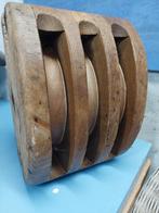 schitterend houten blok . Prachtig handwerk. mogelijk van ee, Ophalen of Verzenden